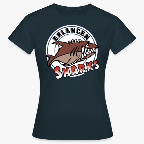 Erlangen Sharks Logo - Frauen T-Shirt