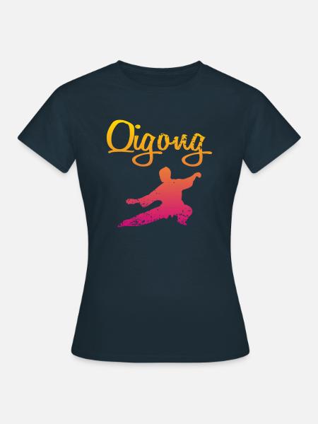 Qigong - Frauen T-Shirt - Navy