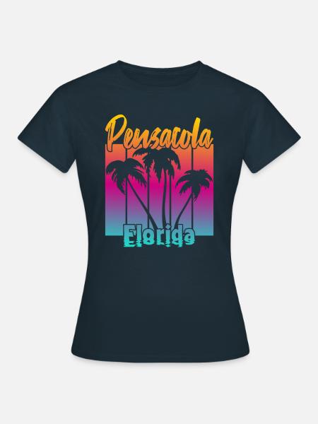 Pensacola Florida - Frauen T-Shirt - Navy