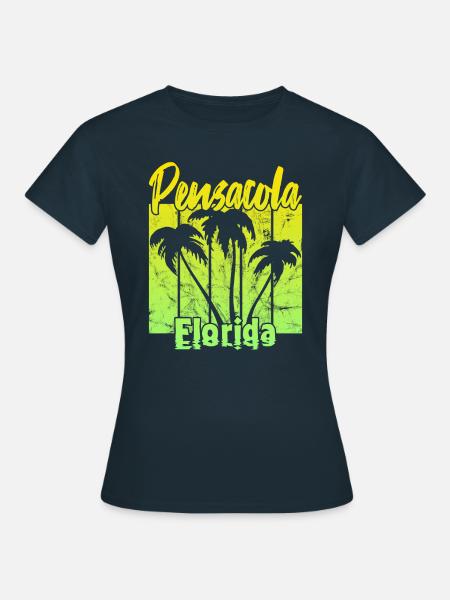Pensacola Florida - Frauen T-Shirt - Navy