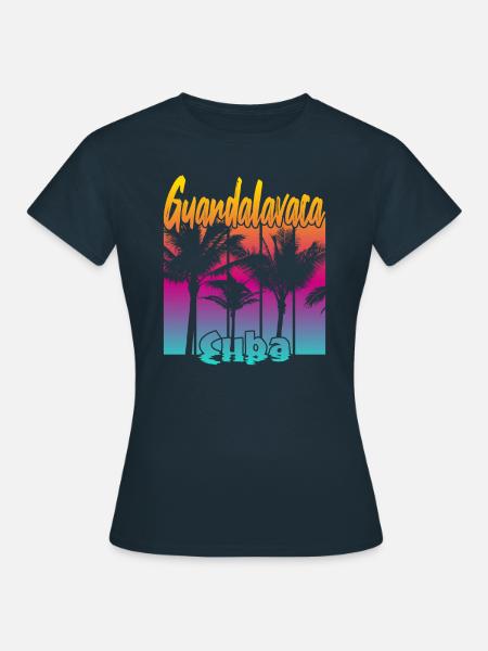 Guardalavaca Cuba - Frauen T-Shirt - Navy