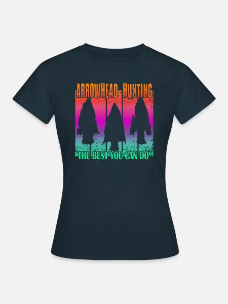 Arrowhead Hunting - Frauen T-Shirt - Navy