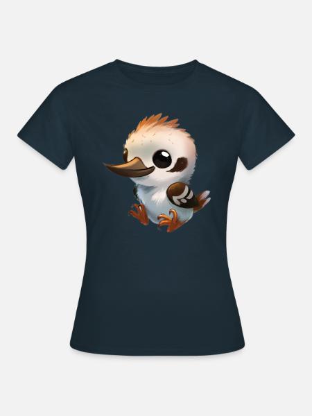Baby Kookaburra - Frauen T-Shirt - Navy