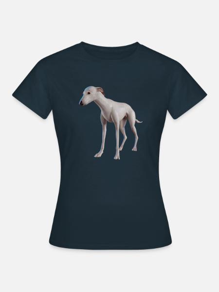 Greyhound Hund - Frauen T-Shirt - Navy