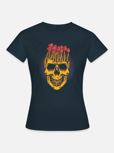 Magic mushrooms - Frauen T-Shirt - Navy