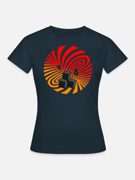 Spirale - Frauen T-Shirt - Navy