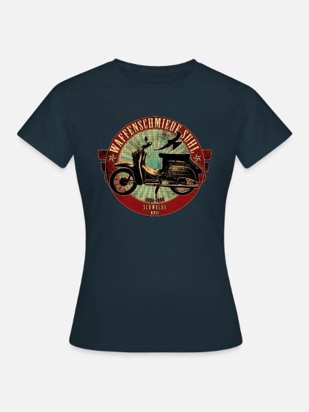 Simson Schwalbe KR51 - Frauen T-Shirt - Navy