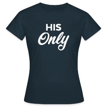 Son seul - T-shirt Femme - marine - Devant - AI Model Female 172 dark (172cm)