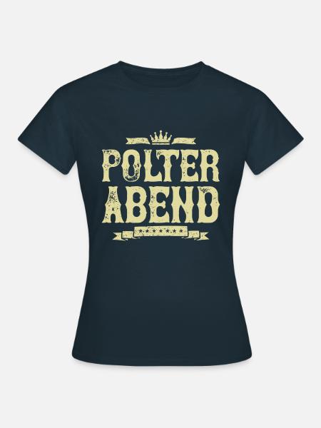 Polterabend Team Bräutigam - Frauen T-Shirt - Navy