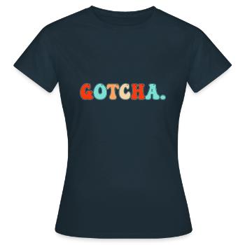 Journée d’adoption Gotcha Hourra Les familles d’accueil heureuses - T-shirt Femme - marine - Devant - AI Model Female 172 dark (172cm)
