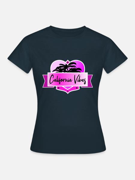 California Vibes - Frauen T-Shirt - Navy