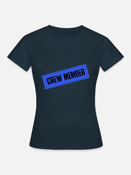 Crew Mitglied - Frauen T-Shirt - Navy
