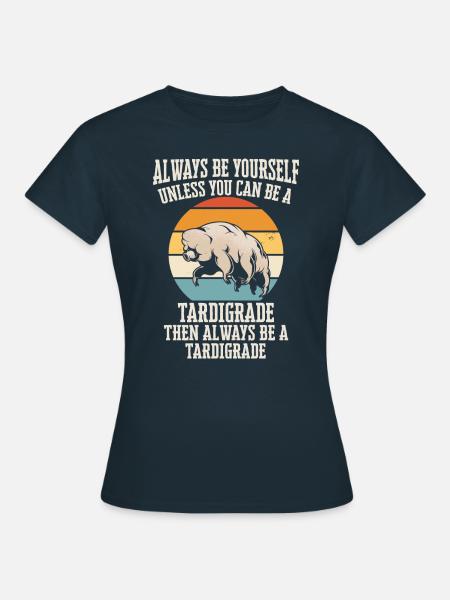 Bärtierchen - Frauen T-Shirt - Navy