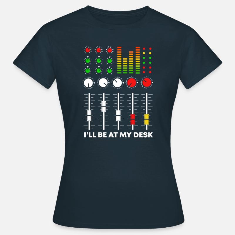 Mixing console - Women's T-Shirt - navy