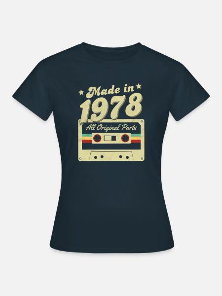 Made in 1978 - Frauen T-Shirt - Navy