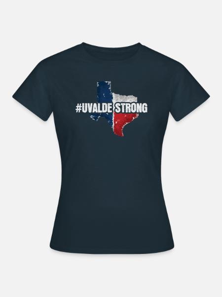 Uvalde Strong Gun Controll - Frauen T-Shirt - Navy