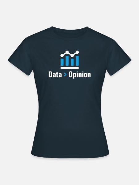 Datengutachten Für Alle Computerfreaks - Frauen T-Shirt - Navy