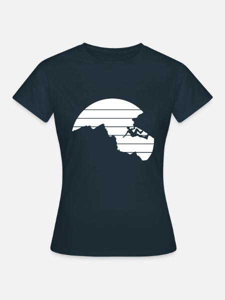 Climbing - Frauen T-Shirt - Navy