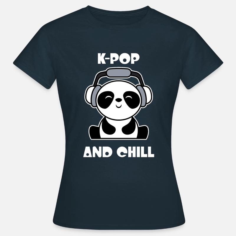K-Pop - Women's T-Shirt - navy