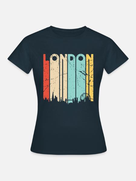 London - Women's T-Shirt - navy