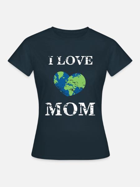 Mutter Erde - Frauen T-Shirt - Navy