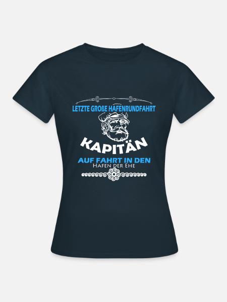 Hafen der Ehe - Frauen T-Shirt - Navy