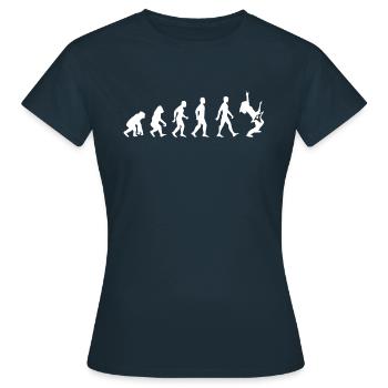 Rock'n'Roll - Women's T-Shirt - navy - Front - AI Model Female 172 dark (172cm)