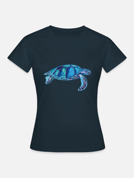 tortues - T-shirt Femme - marine