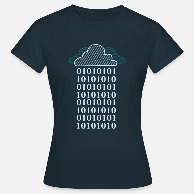 Cloud - Women's T-Shirt - navy