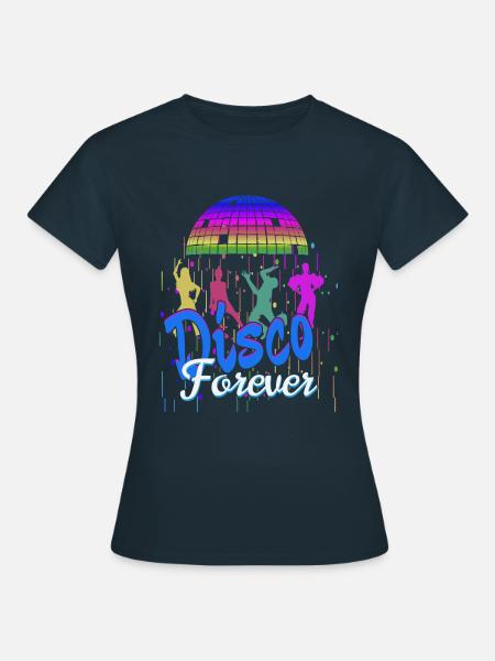 Disco Forever - Women's T-Shirt - navy