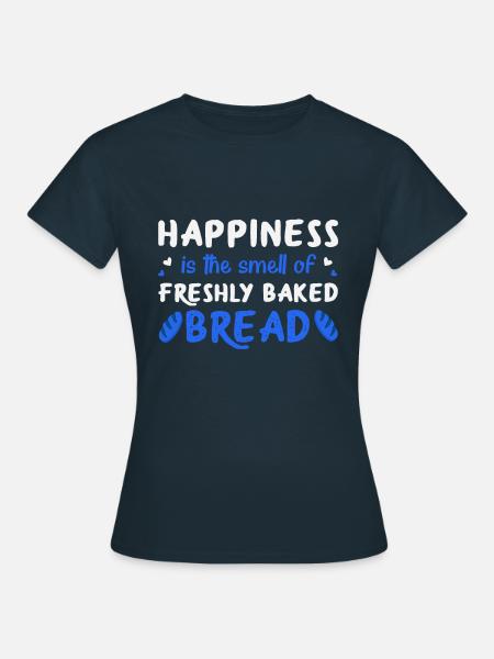 Frisches Brot Duft - Frauen T-Shirt - Navy