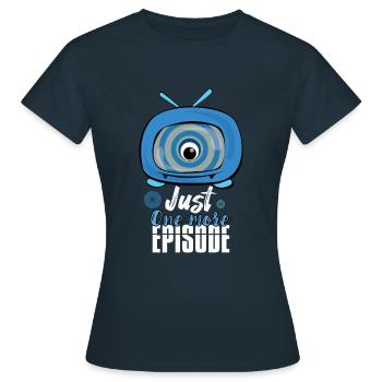 Serien Junkie - Frauen T-Shirt - Navy - Vorne - AI Model Female 172 dark (172cm)