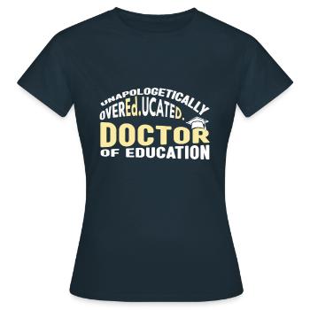 2023 Promotion Promotion - Frauen T-Shirt - Navy - Vorne - AI Model Female 172 dark (172cm)
