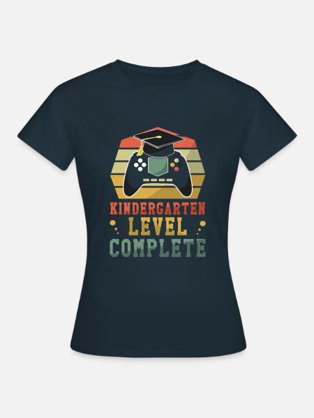 Kindergarten-Absolvent Abschluss 2023 Abschluss - Frauen T-Shirt - Navy