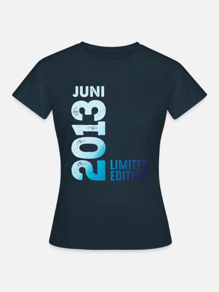 Limited Edition Juli 2013 Legendär Seit Juli 2013 - Frauen T-Shirt - Navy