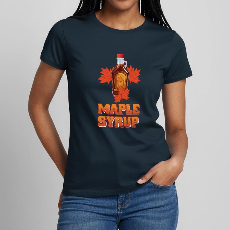 Maple Syrup Maple Tapping Maple Tree Maple Leaf Women's T-Shirt