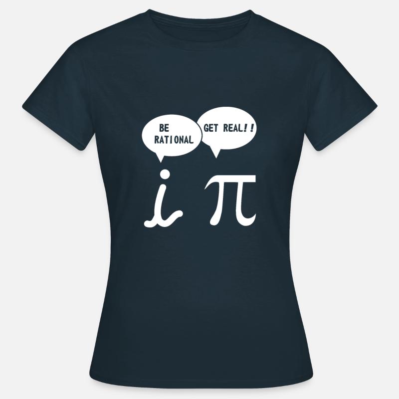 Maths Nerds - T-shirt Femme - marine
