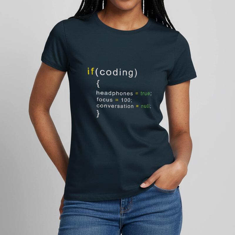 Codage du codeur T-shirt Femme