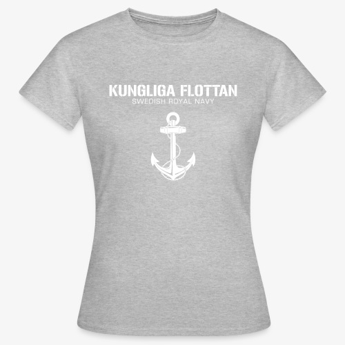 Kungliga Flottan - Swedish Royal Navy - ankare - T-shirt dam