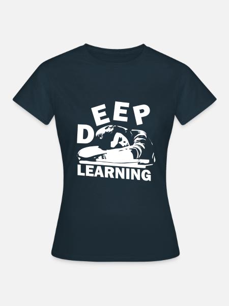 Deep Learning - Frauen T-Shirt - Navy