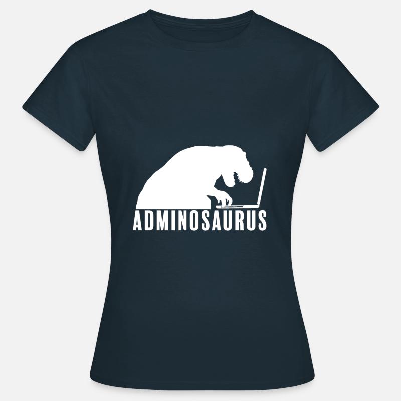 Admin Administrator Computer Science Computer - Women's T-Shirt - navy