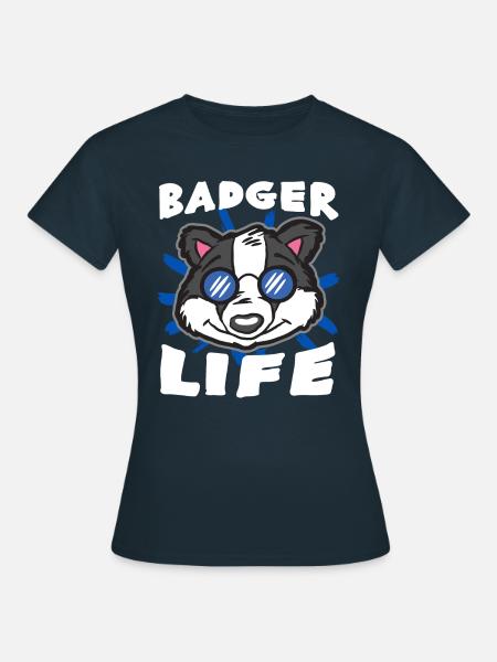 Dachs - Frauen T-Shirt - Navy