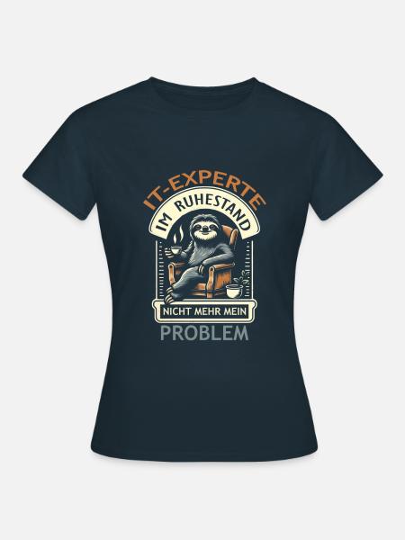 IT Experte - Frauen T-Shirt - Navy