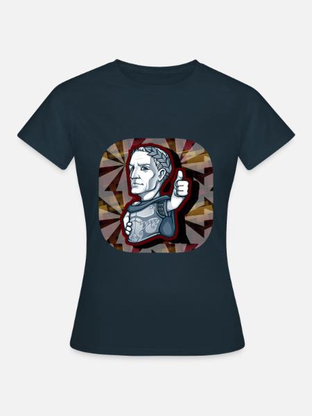 Römer/Rom/Italien - Frauen T-Shirt - Navy