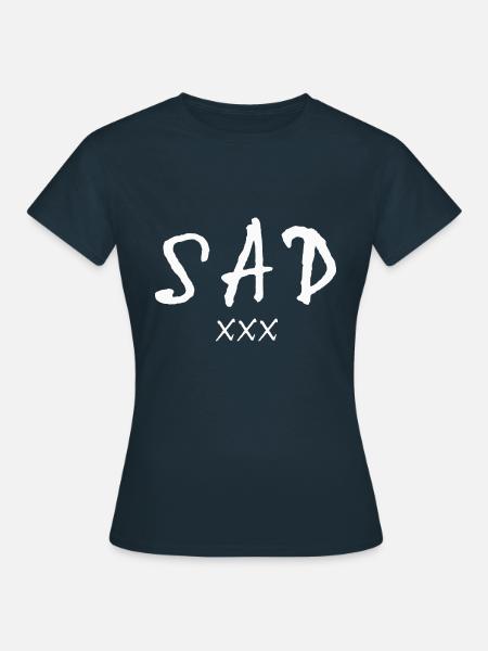 xxxtentacion, sad, xxx - Women's T-Shirt - navy
