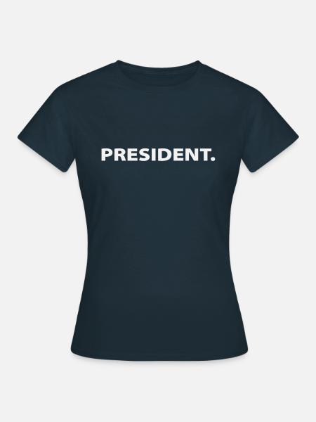 PRESIDENT. - Women's T-Shirt - navy
