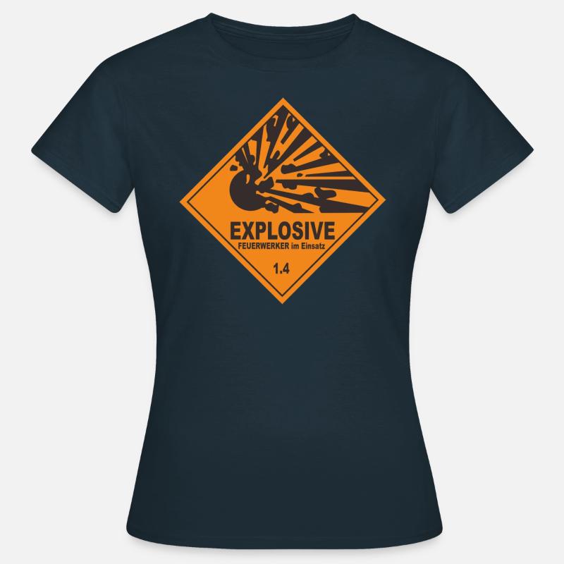Explosifs - T-shirt Femme - marine