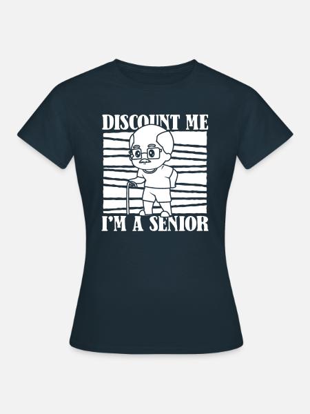Rentner Rente Humor - Frauen T-Shirt - Navy