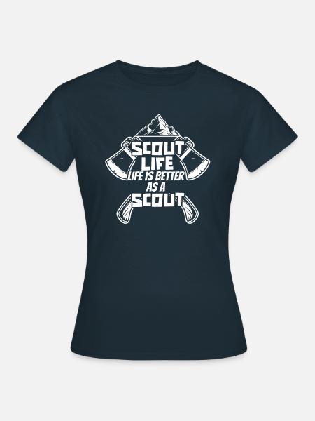 Pfadfinder - Frauen T-Shirt - Navy