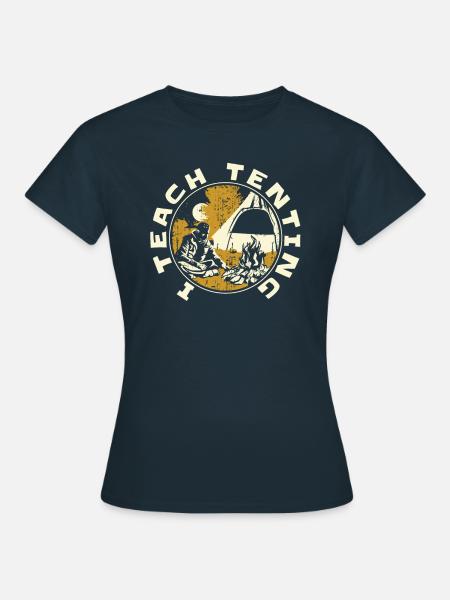 Pfadfinder Witzig - Frauen T-Shirt - Navy